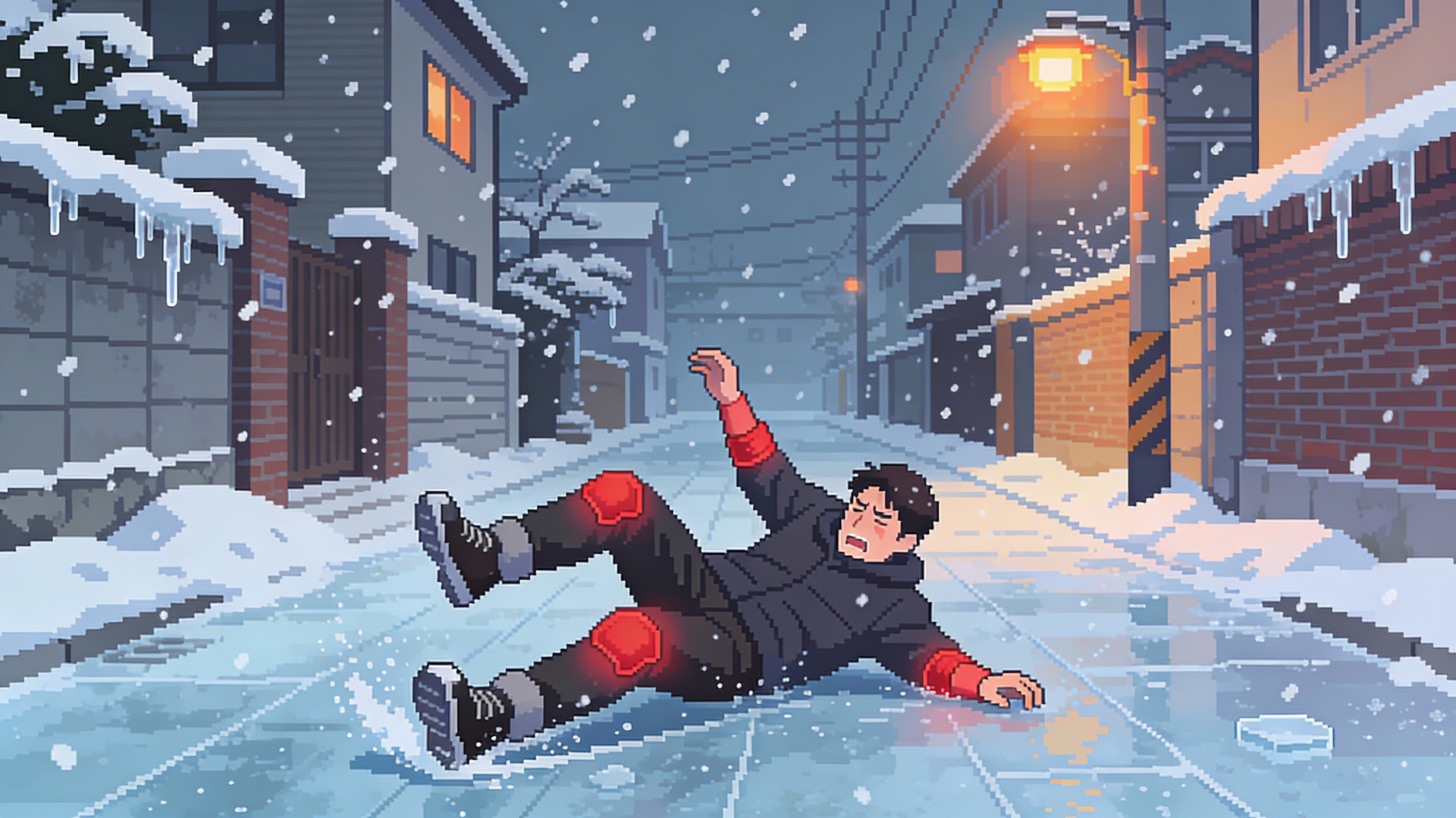 Winter Ice Slip-and-Fall Injury Response Guide